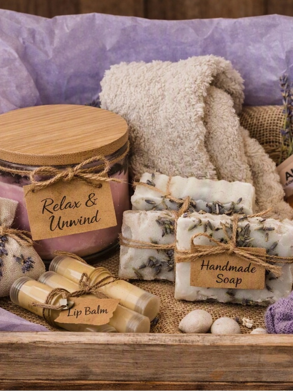 Lavender Vanilla Self Care Box